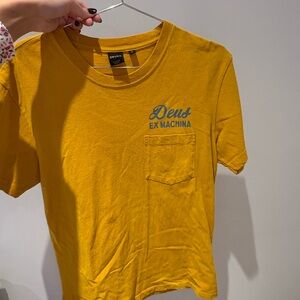 Deus Ex Machina Mustard T-Shirt